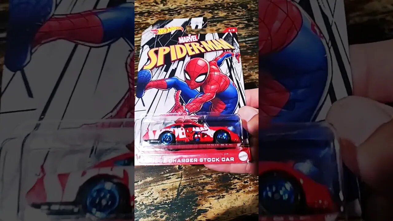 Hot Wheels Marvel Spider Man Set #shorts #hotwheels #spiderman #diecast