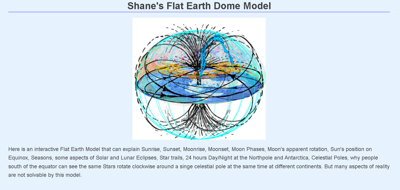 Hey True Earthers...If you get tired of globers bitching about a model