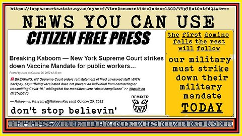 NEWS YOU CAN USE 25OCT22