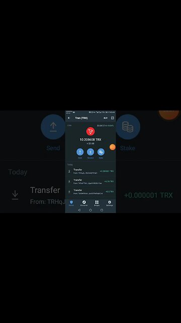 18 trx በነፃ አወጣሁ ከ trx777 shop #Shorts