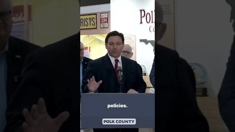 DeSantis on Florida never imposing a mask mandate