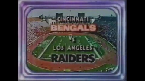 1988-10-02 Cincinnati Bengals vs Los Angeles Raiders