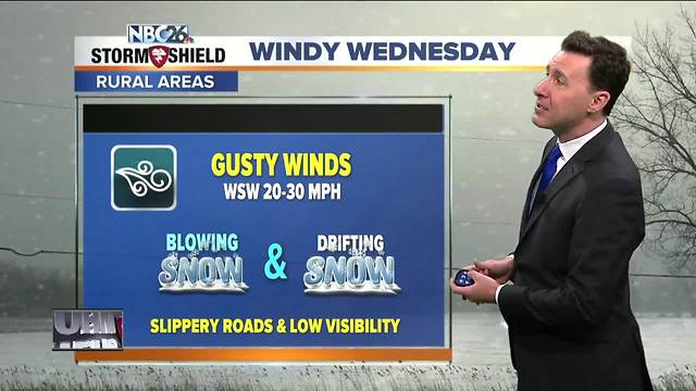 Michael Fish's NBC26 Storm Shield weather forecast