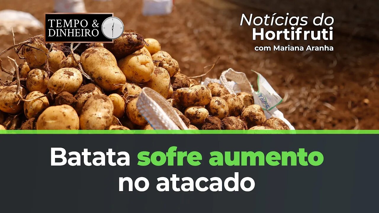 Batata sofre aumento no atacado