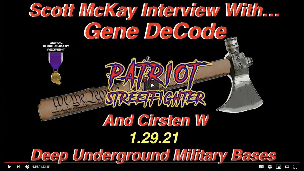 Gene Decode #32 with ScottMcKay #PatriotStreetFighter