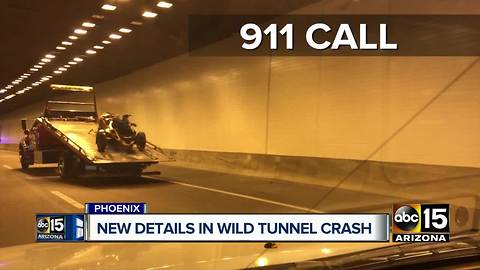 New documents released from wild tunnel crash in Phoenix