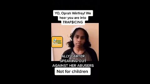 Allie Carter speaking out against her abusers