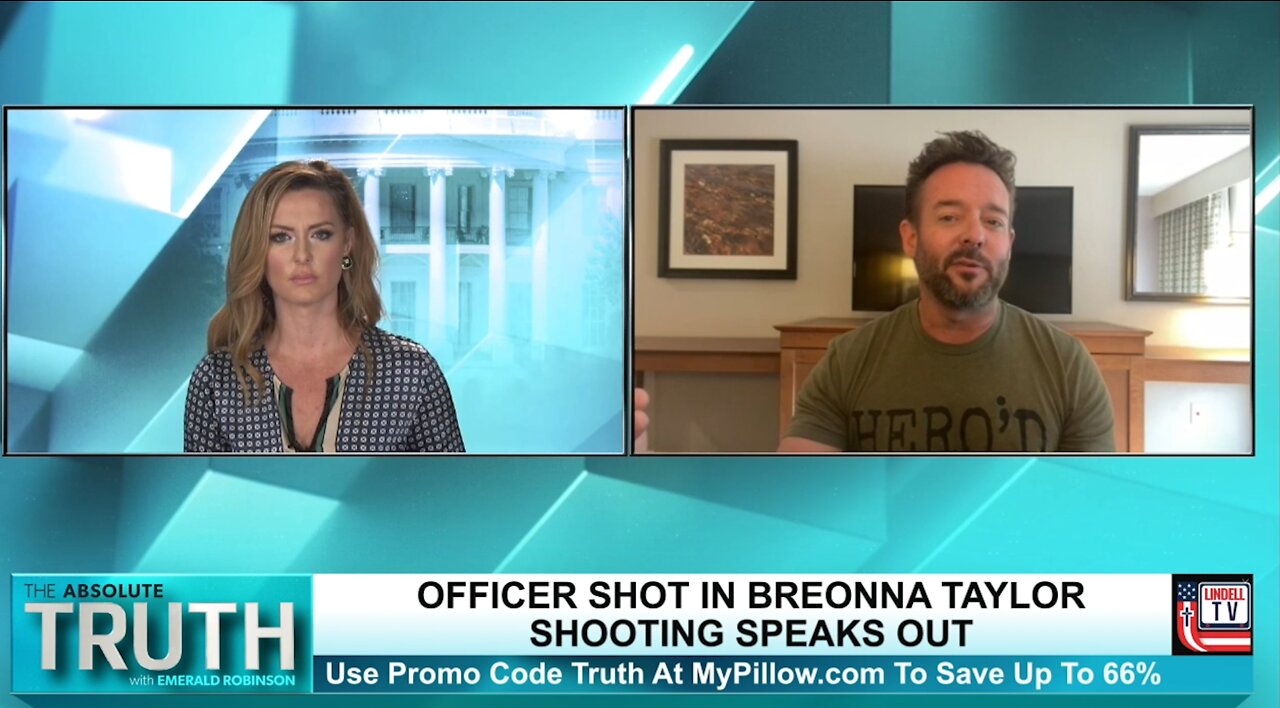 SERGEANT SHOT BY BREONNA TAYLOR'S BOYFRIEND SPEAKS OUT ABOUT THE MEDIA'S LIES