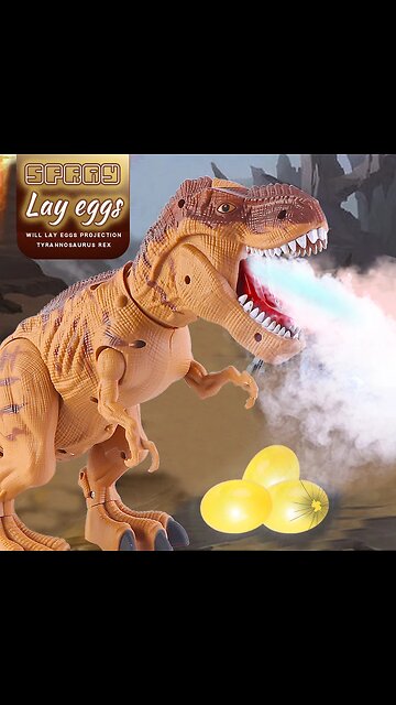 Large Electric Dinosaur Toys Walking Jet Dinosaur World With Mechanical Voice