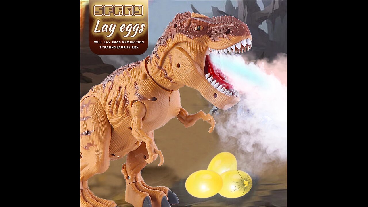 Large Electric Dinosaur Toys Walking Jet Dinosaur World With Mechanical Voice