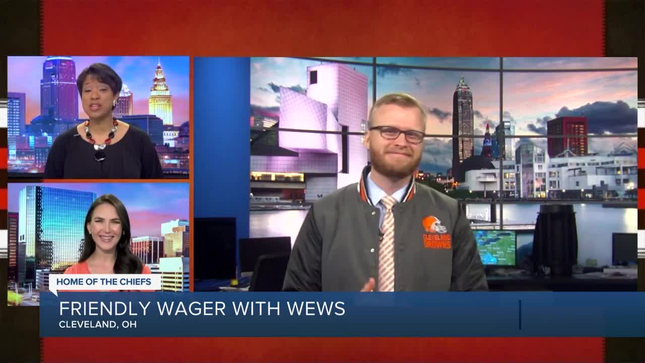 KSHB, WEWS football wager