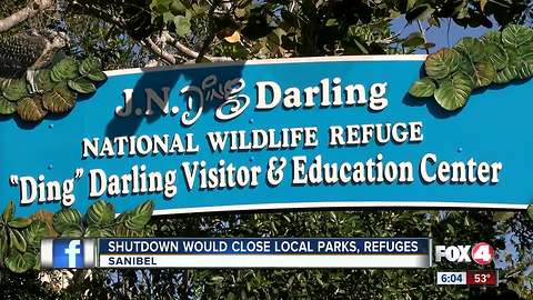 Shutdown Would Close Local Parks