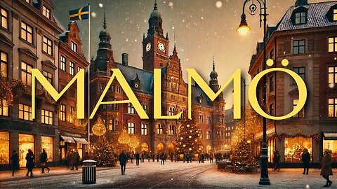 A Cozy December Stroll Through Malmö City Center 2024 Edition