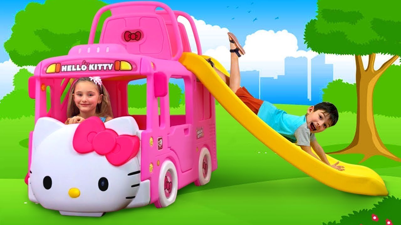 Hello Kitty Bus | Cartoon for Kids