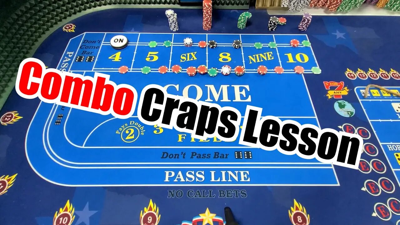 Combo Craps Class (Short Version) Filmed Live at CEG Dealer School Las Vegas, NV