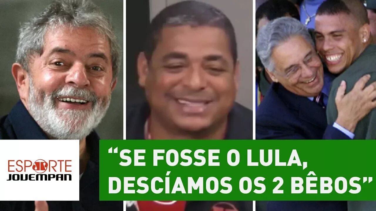 "Se fosse o Lula, descíamos os 2 bêbos", Vamp sobre cambalhota