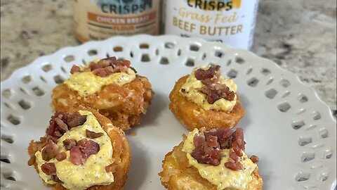 Deep Fried Deviled Eggs Keto @carnivorecrisps