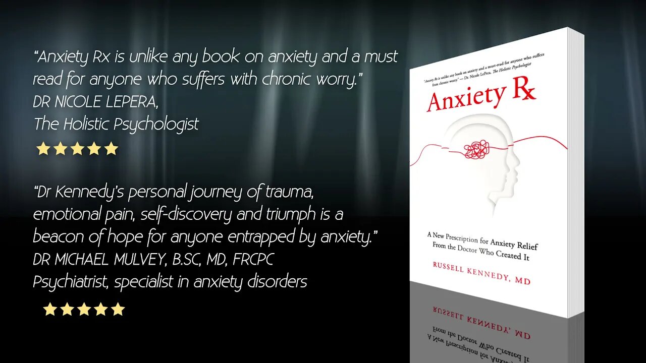 1 Minute Promo Video for Amazon #1 Bestselling book, ANXIETY RX