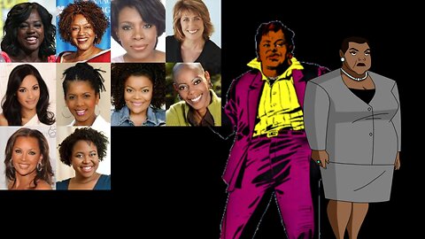Animated Voice Comparison- Amanda Waller (Suicide Squad)