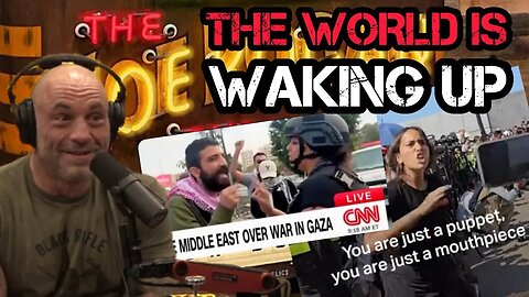 Joe Rogan on CNN Reporters CONFRONTED in The Middle East: "F CNN You are NOT Welcome here"