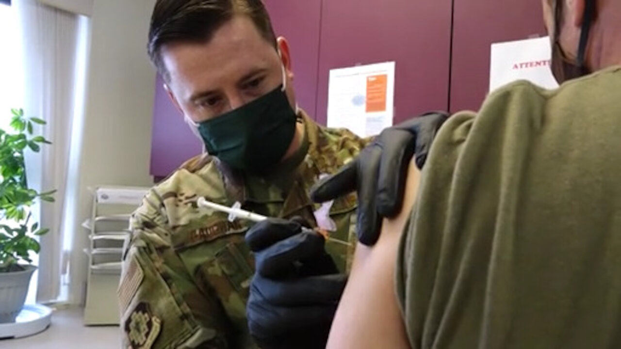 119th Wing Medical Group Vaccinates Airmen