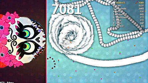 Circling the entire map on snake.io