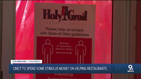 How much spend stimulus money will go to local bars and restaurants?