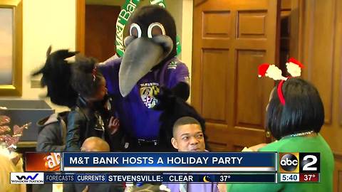 M&T Bank hosts a holiday party