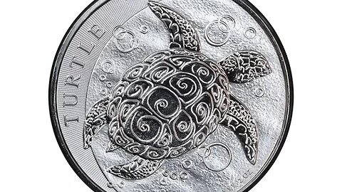 Silver Unboxing: 2 Oz THICK Niue Turtle Coin