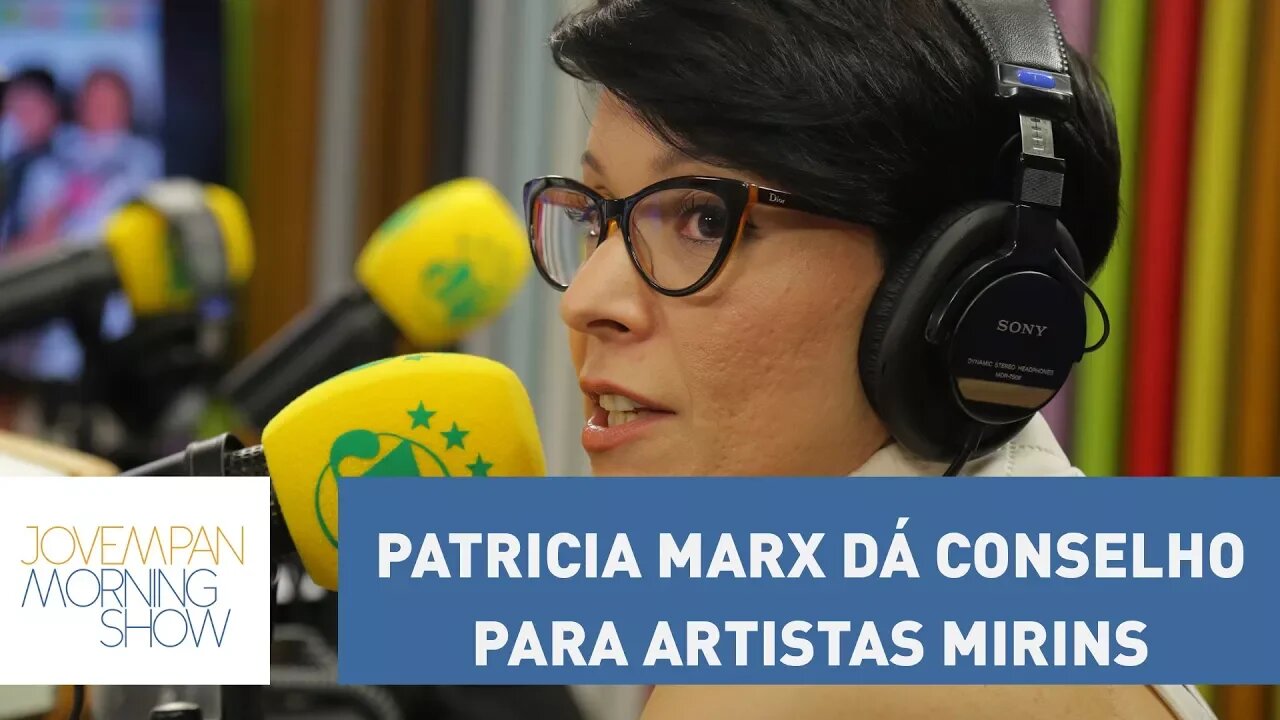 Patricia Marx, ex-Trem da Alegria, dá conselho para artistas mirins