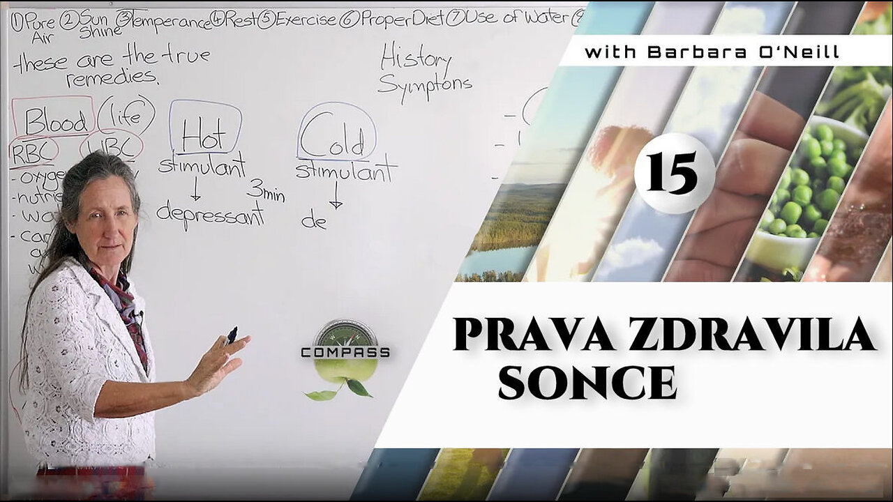 Kompas Zdravja 15 | Prava zdravila: SONCE | Barbara Oneill