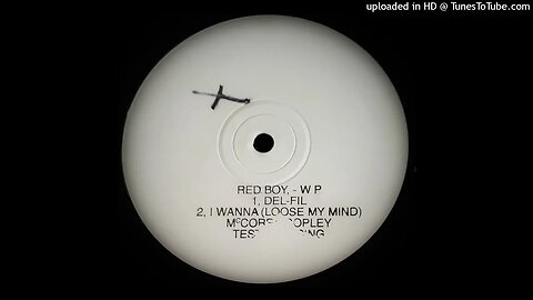 RED. BOY-W P - I WANNA (LOOSE MY MIND)