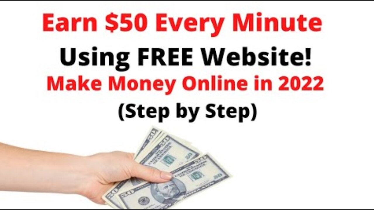 How To Make Money Online in 2022 (Step by Step). _NEW METHOD!