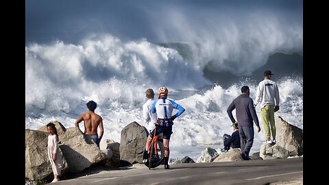 California Coast Floods & Russian Schumann Offline