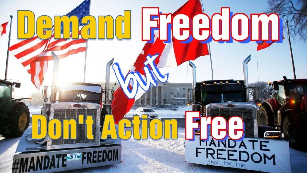 Police Steal Trucks Gas - They Demand Freedom but Not Action Free