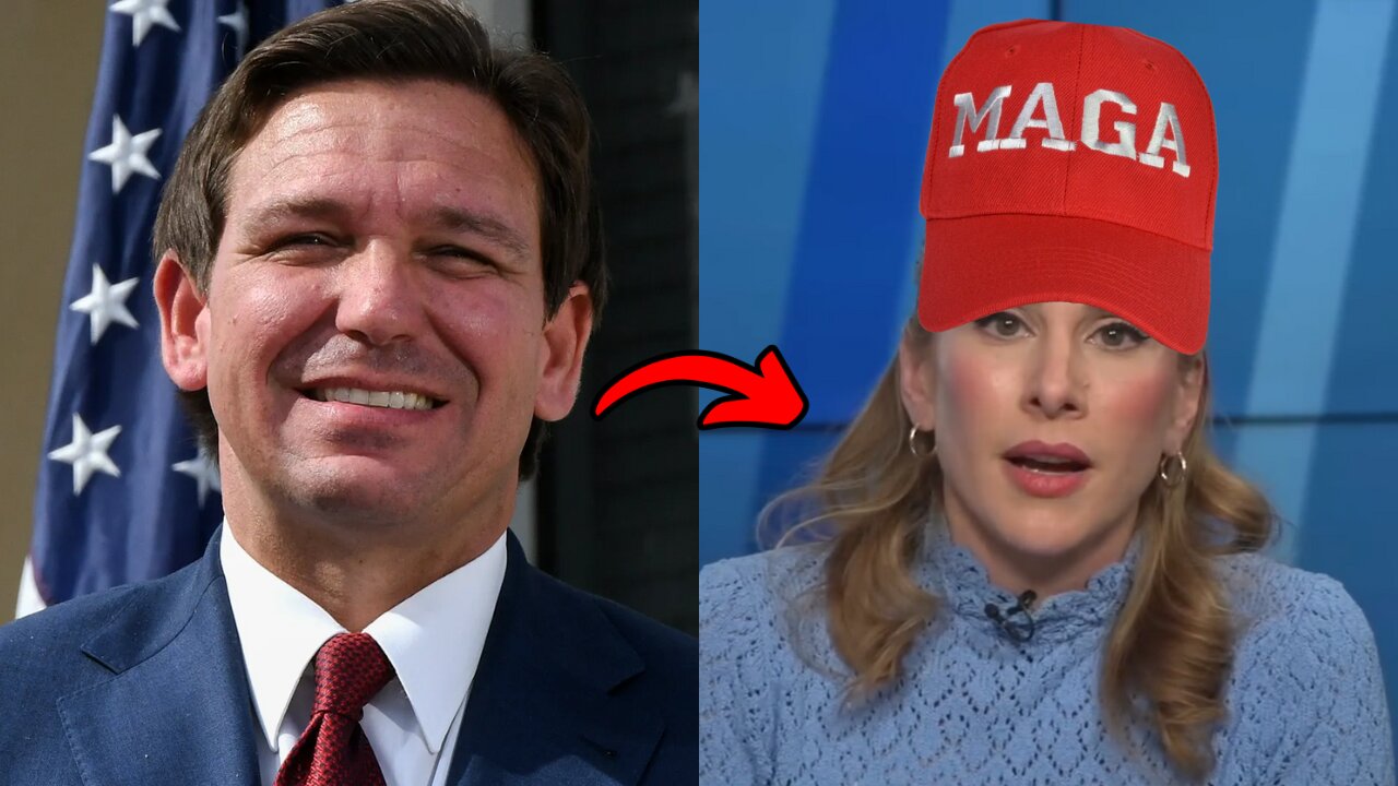 Did Ron DeSantis just *RED PILL* Ana Kasparian?