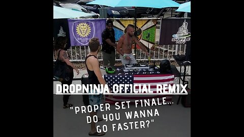 "The moment I've dreamed about for years.... my #finale #remix #buildup and #drop " - DropNinja 2023