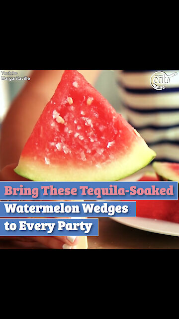 Bring These Tequila-Soaked Watermelon Wedges to Every Party