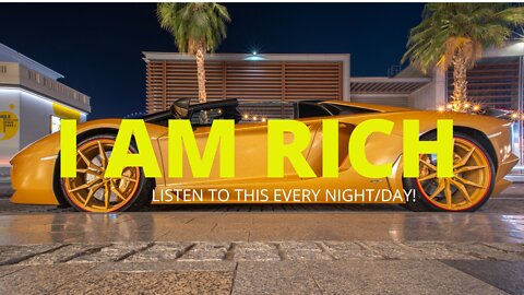 I AM RICH - coffee in the morning