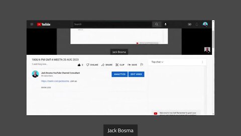 The MEETN Platform Discussion: 1800/6 PM GMT-4 20 AUG 2023