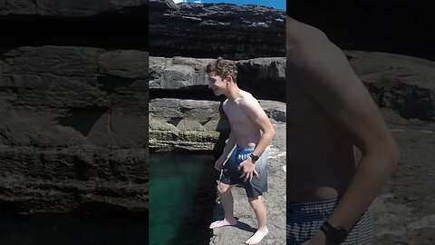 Cliff Jumping into the Wormhole