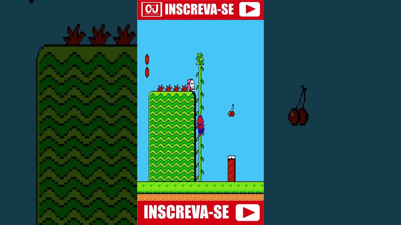 Início de Super Mario Bros 2 para NES 8 #shorts #canalcompanhiadosjogos #nes #supermariobros2