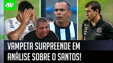 "QUÊ? Se colocar ESSE CARA por 15min no Santos, ELE FAZ MAIS que TODOS!" Vampeta SURPREENDE!