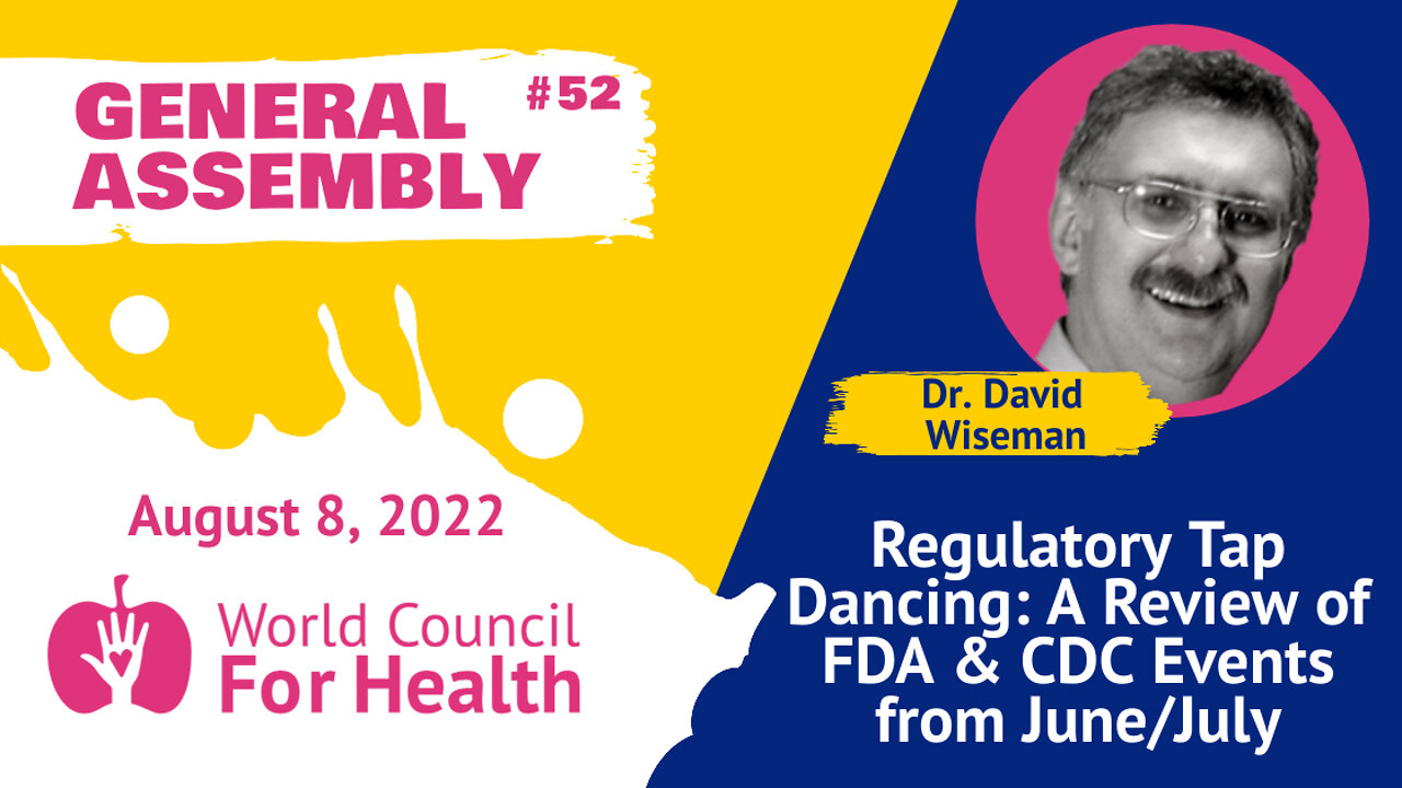 Regulatory Tap Dancing: A Review of FDA & CDC Events from June/July with Dr. Wiseman