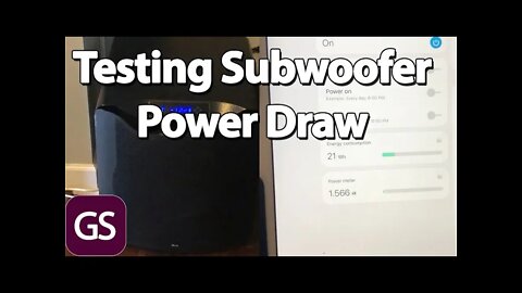 How Much Power Do large Subwoofers Pull From The Wall?