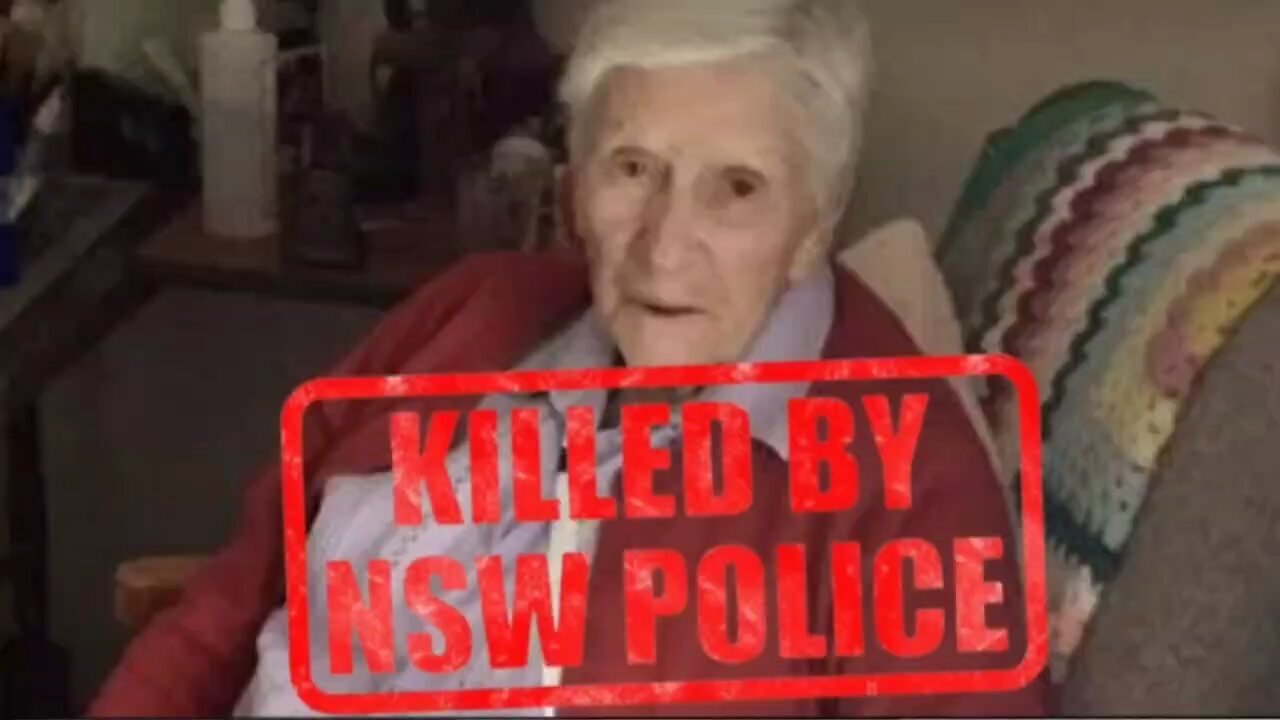 RIP Clare Nowland. 95 years old and MURDERED by NSW GRUBS in her Nursing Home