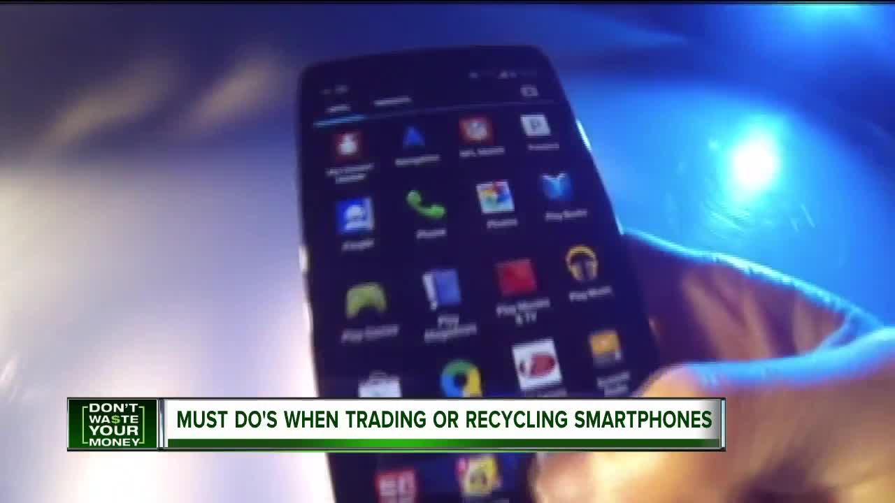 Must do's when trading or recycling smartphones