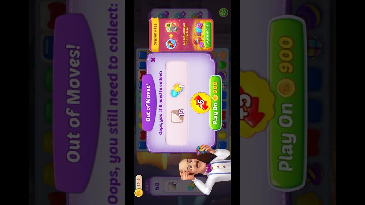 Shorts Playrix Homescapes Gameplay Walkthrough Level 12400-040