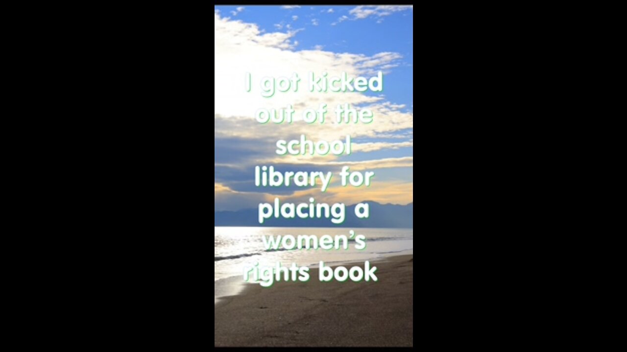 Funny joke. I got kicked out from the library