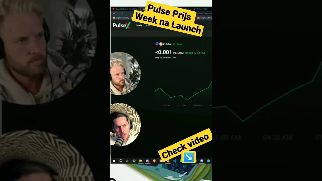 PulseChain prijs na week 1 #pulsechain #pls #pulse #pulsex #crypto